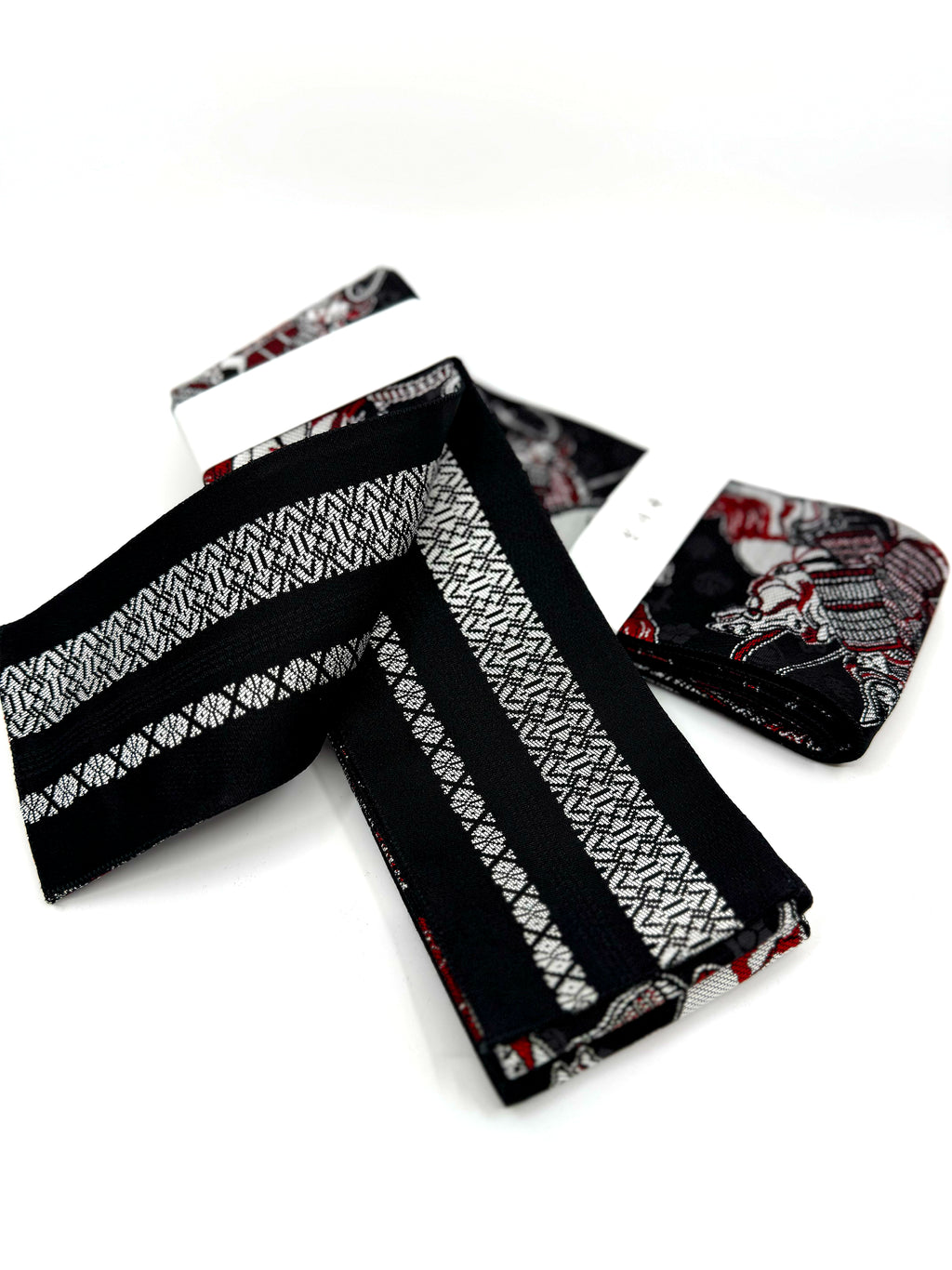 Samurai Warrior & Family Crests Kaku Obi – Usen Fuma Original, Hakata Weave